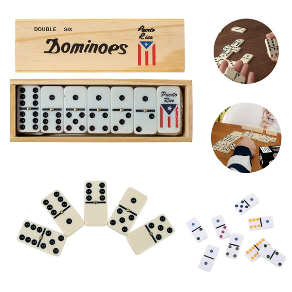 Dúbailte Sé Tíleanna Domino Set