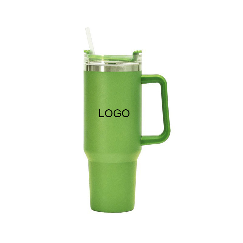 Tumbler 40 Oz pearsantaithe le Handle Straw